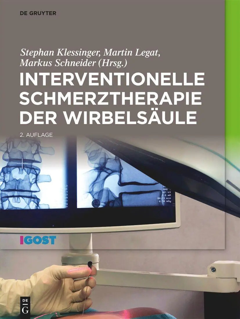 Cover: 9783111168609 | Interventionelle Schmerztherapie der Wirbelsäule | Klessinger (u. a.)