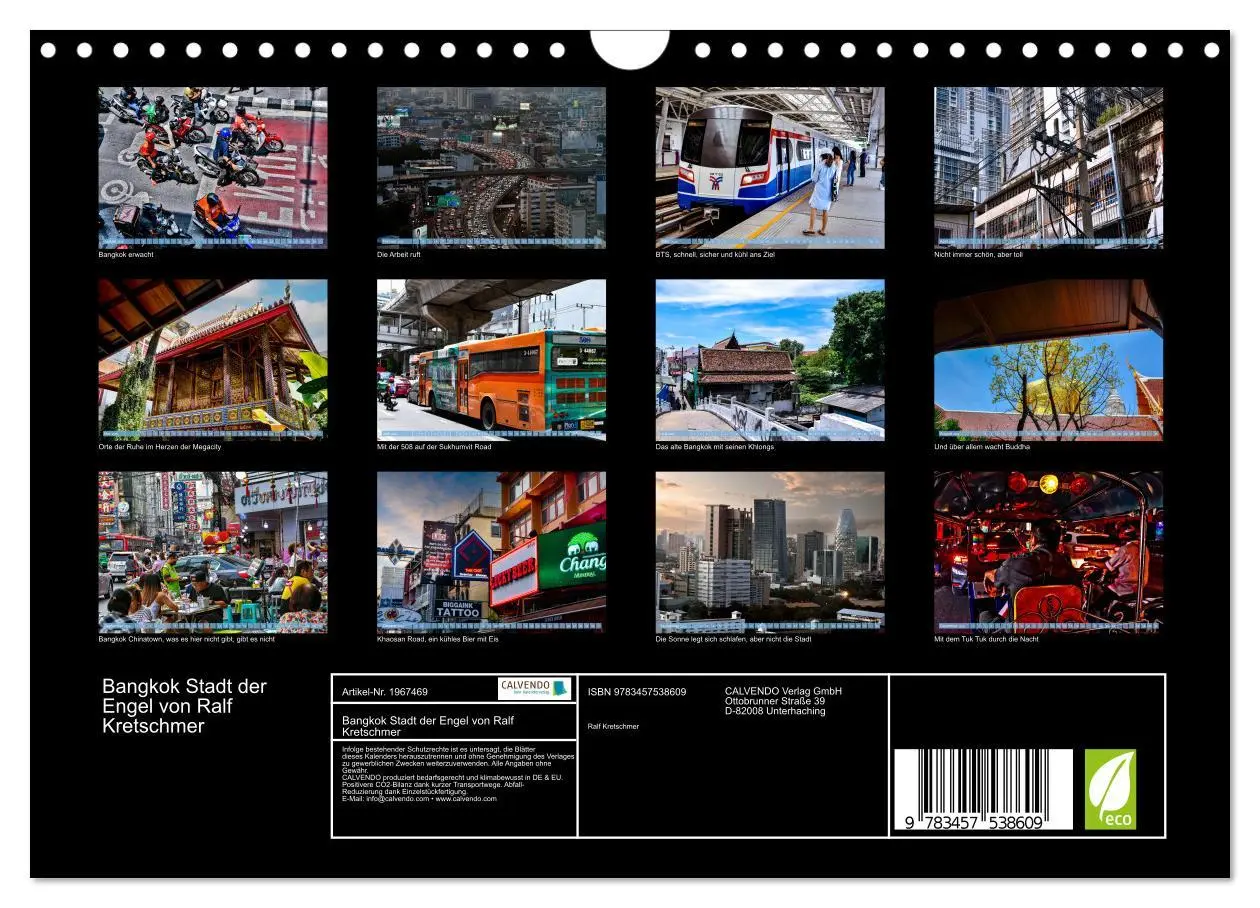 Bild: 9783457538609 | Bangkok Stadt der Engel von Ralf Kretschmer (Wandkalender 2026 DIN...