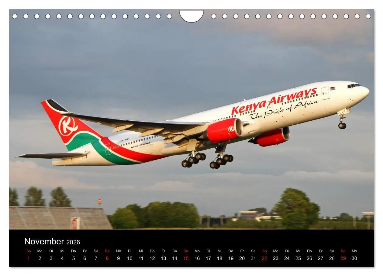 Bild: 9783516178609 | Welt der Flugzeuge (Wandkalender 2026 DIN A4 quer), CALVENDO...