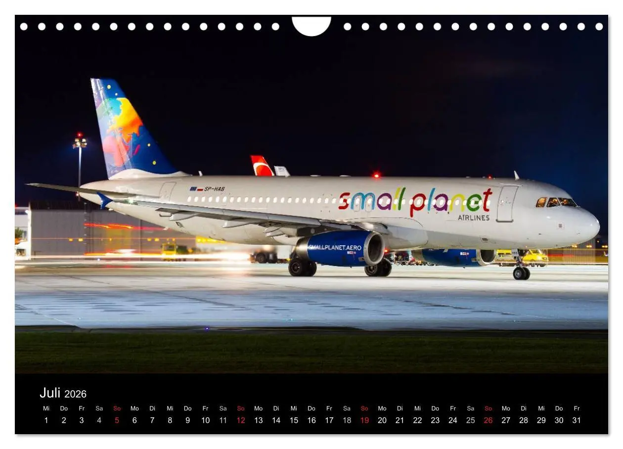 Bild: 9783516178609 | Welt der Flugzeuge (Wandkalender 2026 DIN A4 quer), CALVENDO...