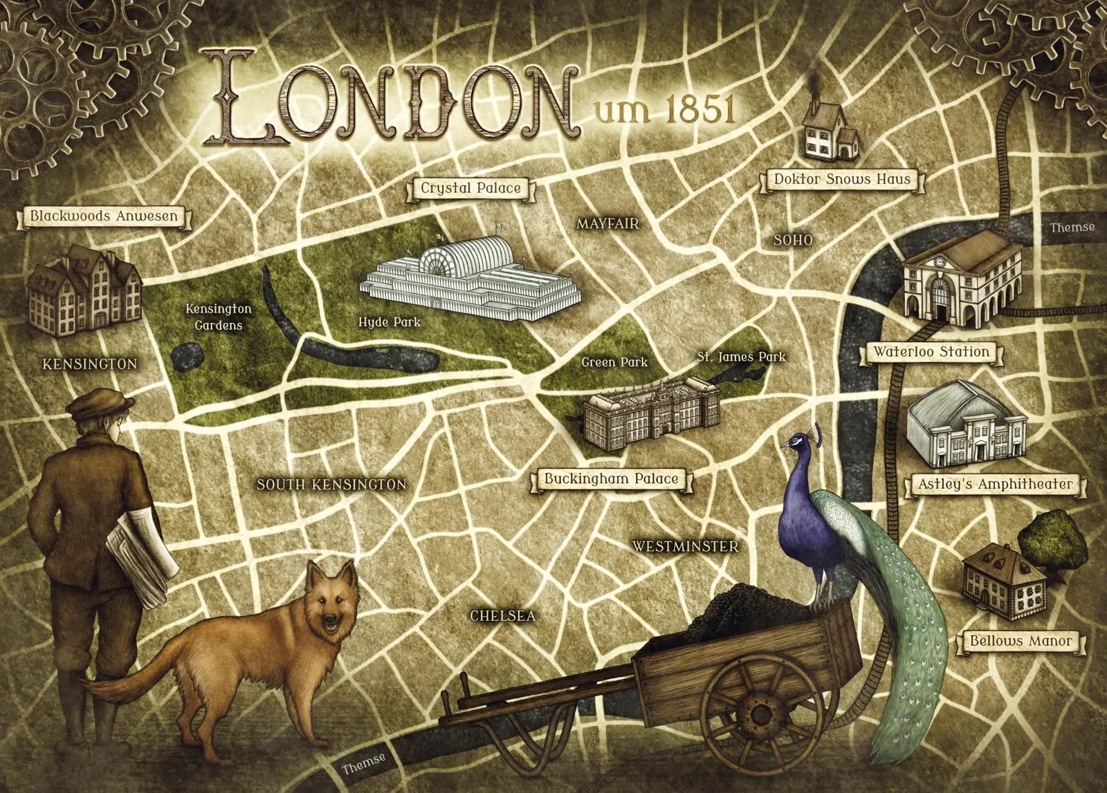 Bild: 9783522188609 | Joshua Jackelby | Abenteuerroman im viktorianischen London | Mirow