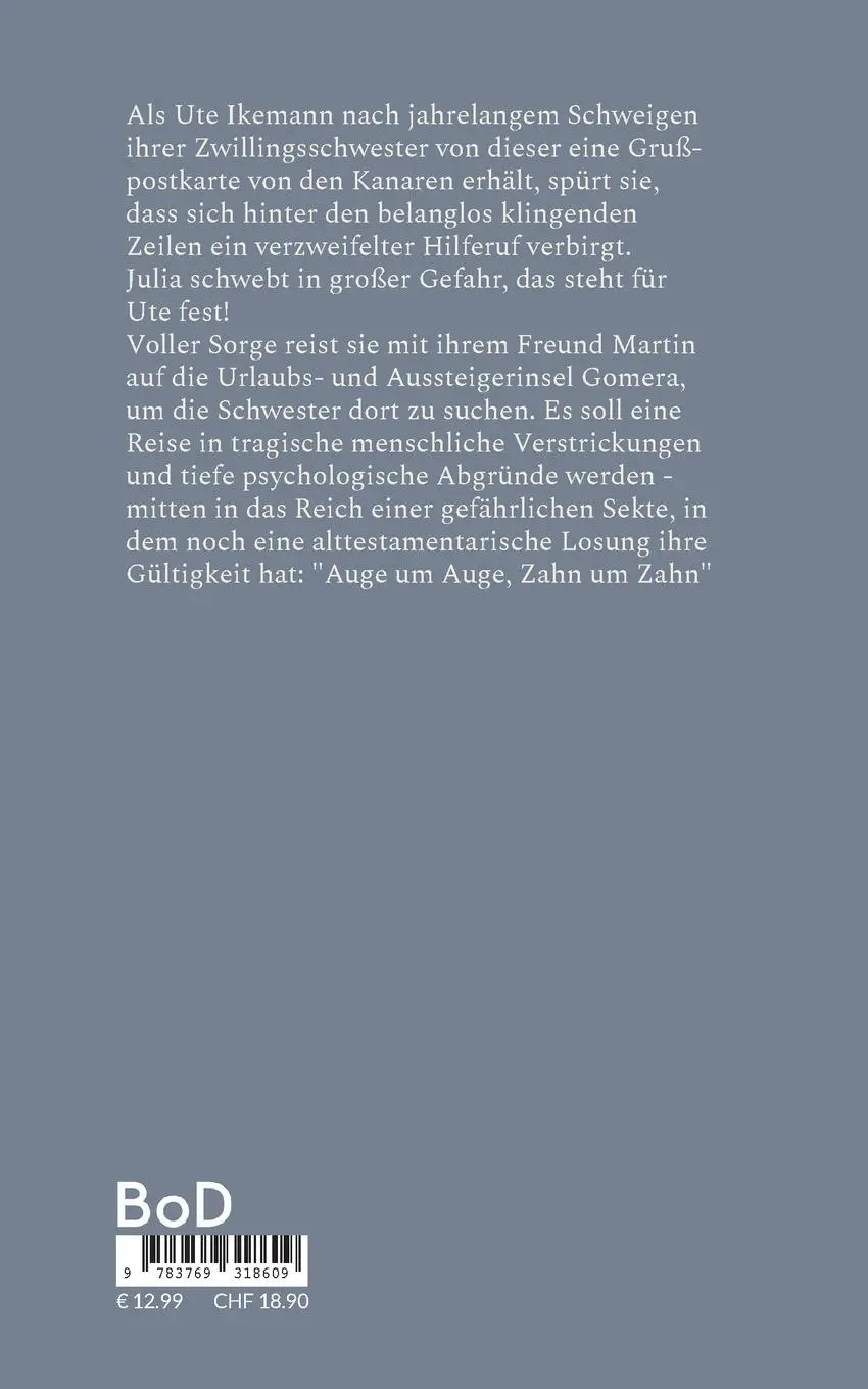 Rückseite: 9783769318609 | Sodom und Gomera | Kriminalroman | Mani Beckmann (u. a.) | Taschenbuch