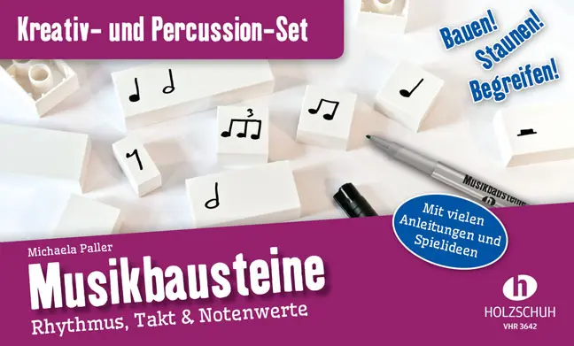 Cover: 9790201308609 | Musikbausteine, Kreativ- &amp; Percussion-Set | Michaela Paller | Geheftet