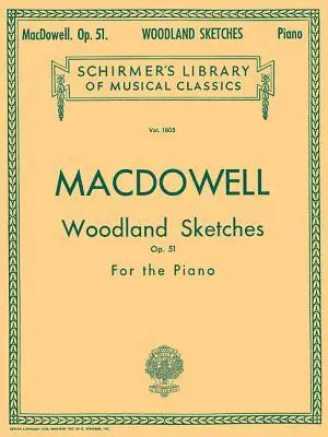 Cover: 73999618709 | Woodland Sketches, Op. 51 | Edward MacDowell | Taschenbuch | Buch