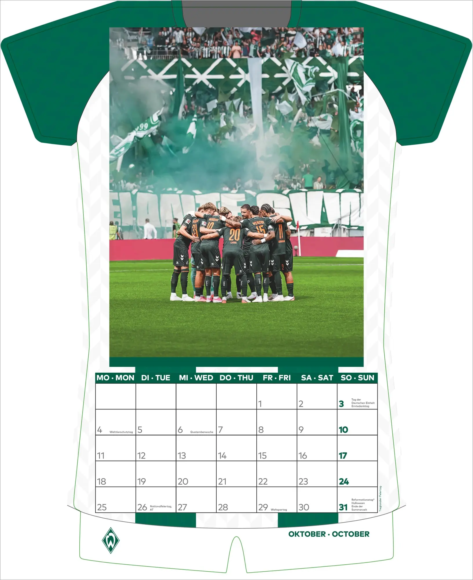 Bild: 4069095018709 | Werder Bremen 2027 | Neumann Verlage GmbH &amp; Co KG | Kalender | 14 S.