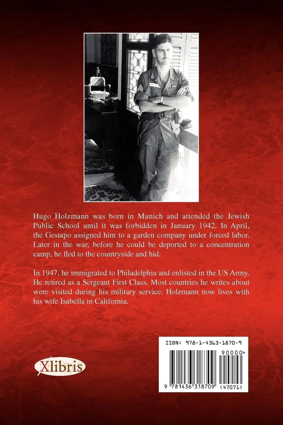 Rückseite: 9781436318709 | Terror | Hugo Wolfgang Holzmann | Taschenbuch | Englisch | 2008
