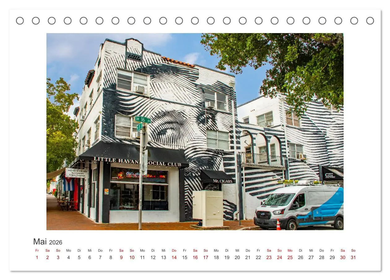 Bild: 9783457388709 | Miami - pulsierende Metropole (Tischkalender 2026 DIN A5 quer),...