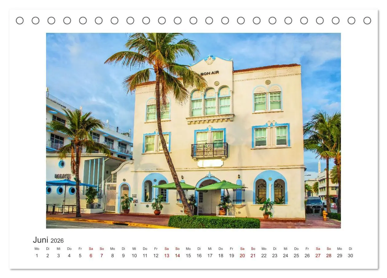 Bild: 9783457388709 | Miami - pulsierende Metropole (Tischkalender 2026 DIN A5 quer),...