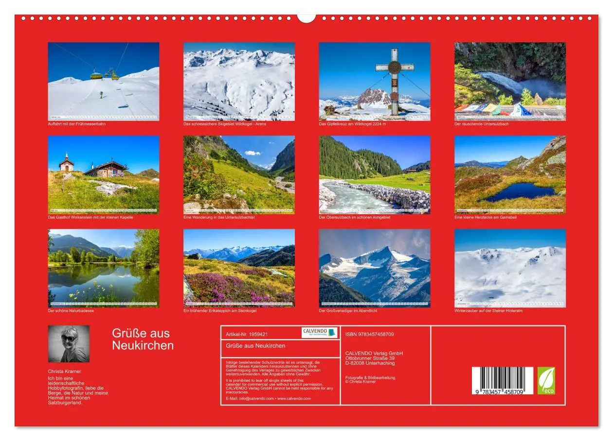 Bild: 9783457458709 | Grüße aus Neukirchen (hochwertiger Premium Wandkalender 2026 DIN A2...