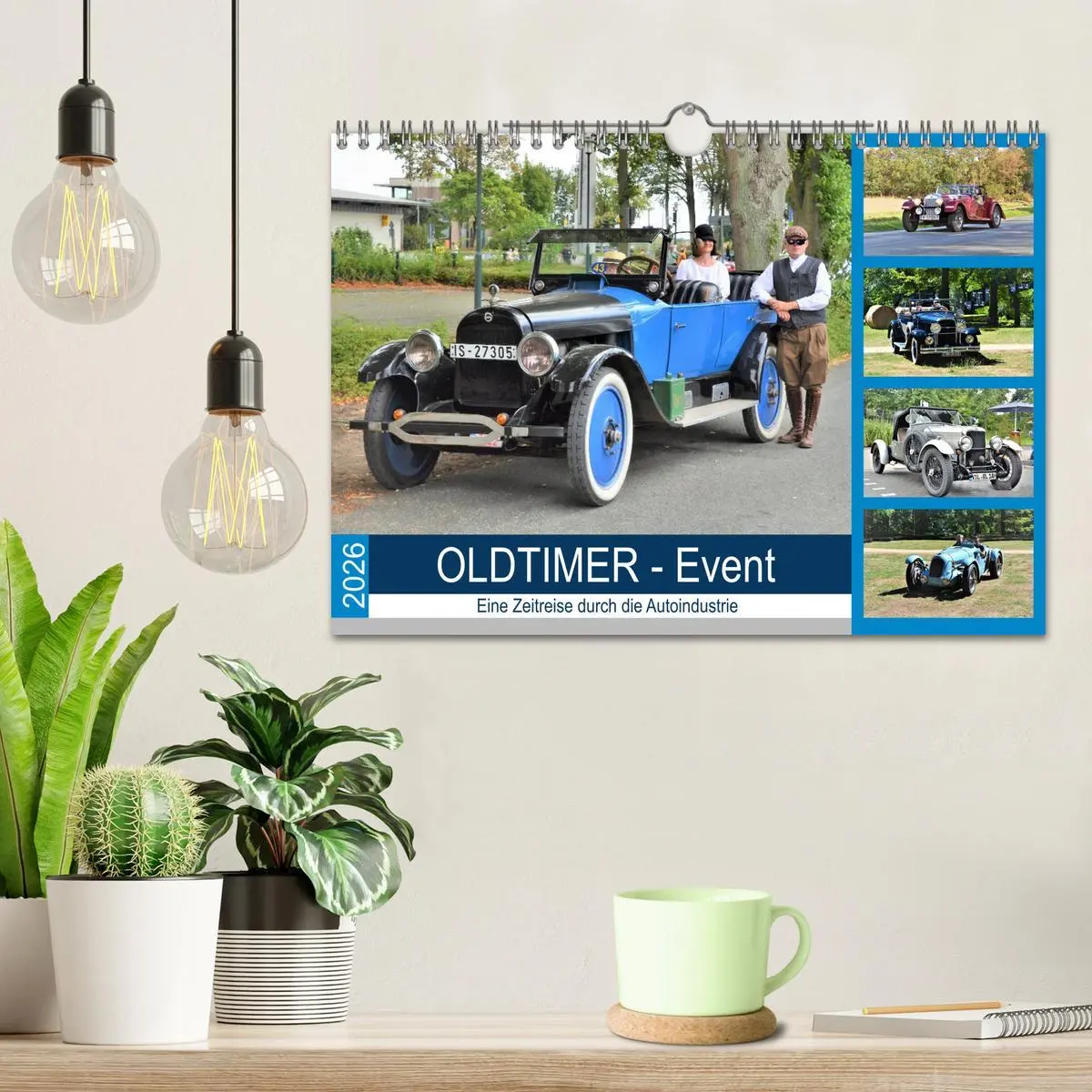 Bild: 9783457698709 | OLDTIMER-Event (Wandkalender 2026 DIN A4 quer), CALVENDO...