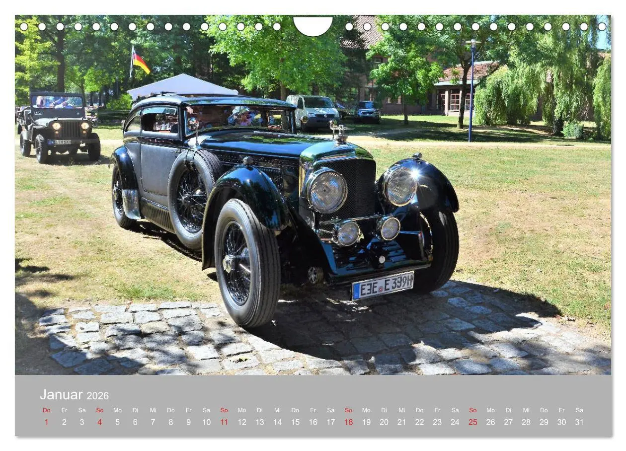 Bild: 9783457698709 | OLDTIMER-Event (Wandkalender 2026 DIN A4 quer), CALVENDO...