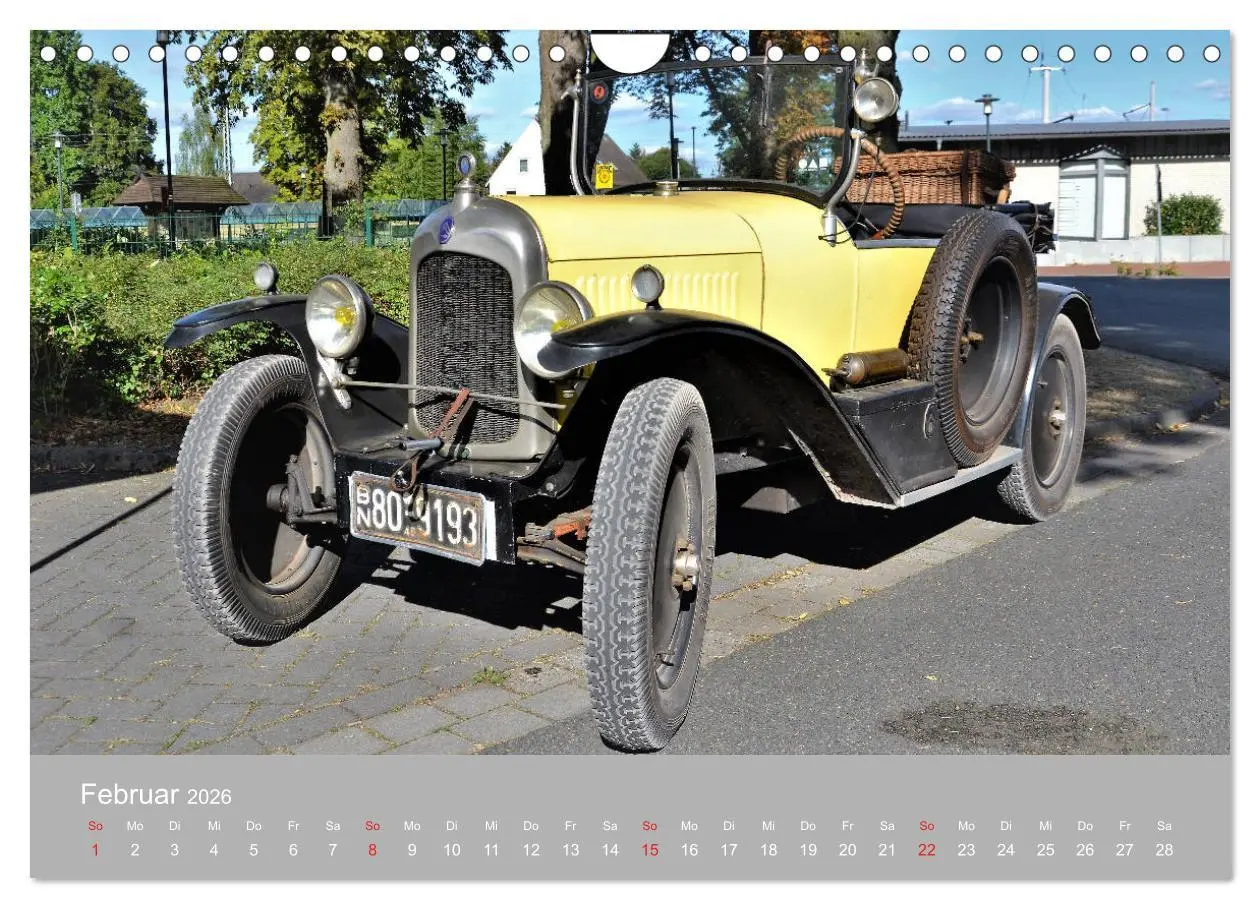 Bild: 9783457698709 | OLDTIMER-Event (Wandkalender 2026 DIN A4 quer), CALVENDO...