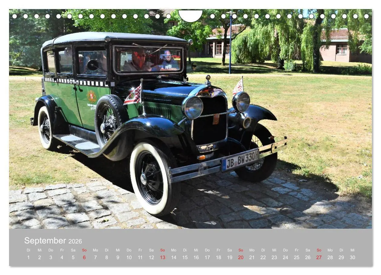 Bild: 9783457698709 | OLDTIMER-Event (Wandkalender 2026 DIN A4 quer), CALVENDO...