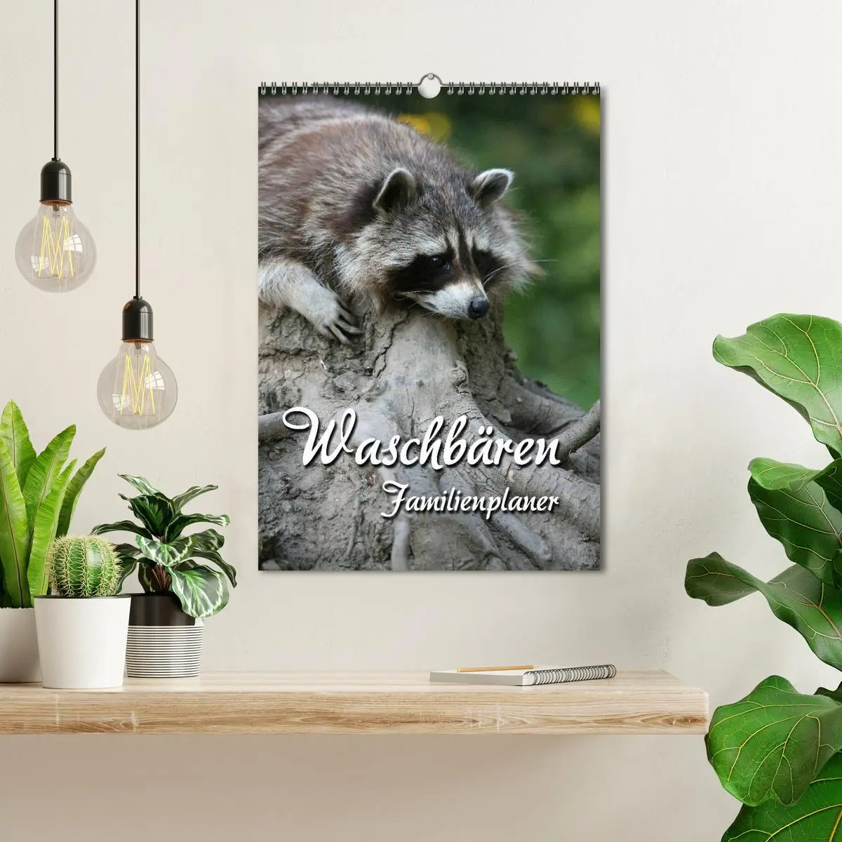 Bild: 9783516478709 | Waschbären Familienplaner (Wandkalender 2026 DIN A3 hoch), CALVENDO...
