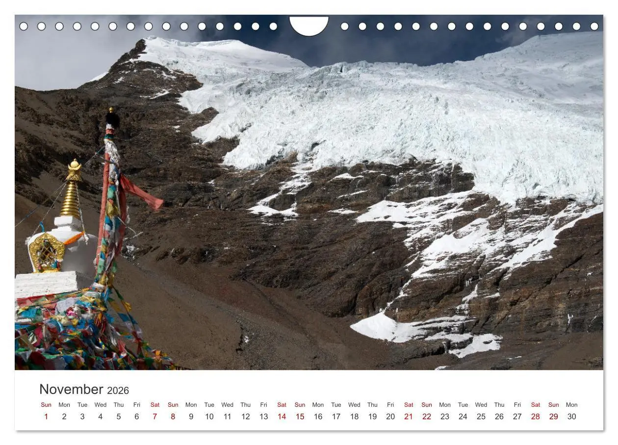 Bild: 9783516548709 | Tibet Monastery and landscapes (Wall Calendar 2026 DIN A4...