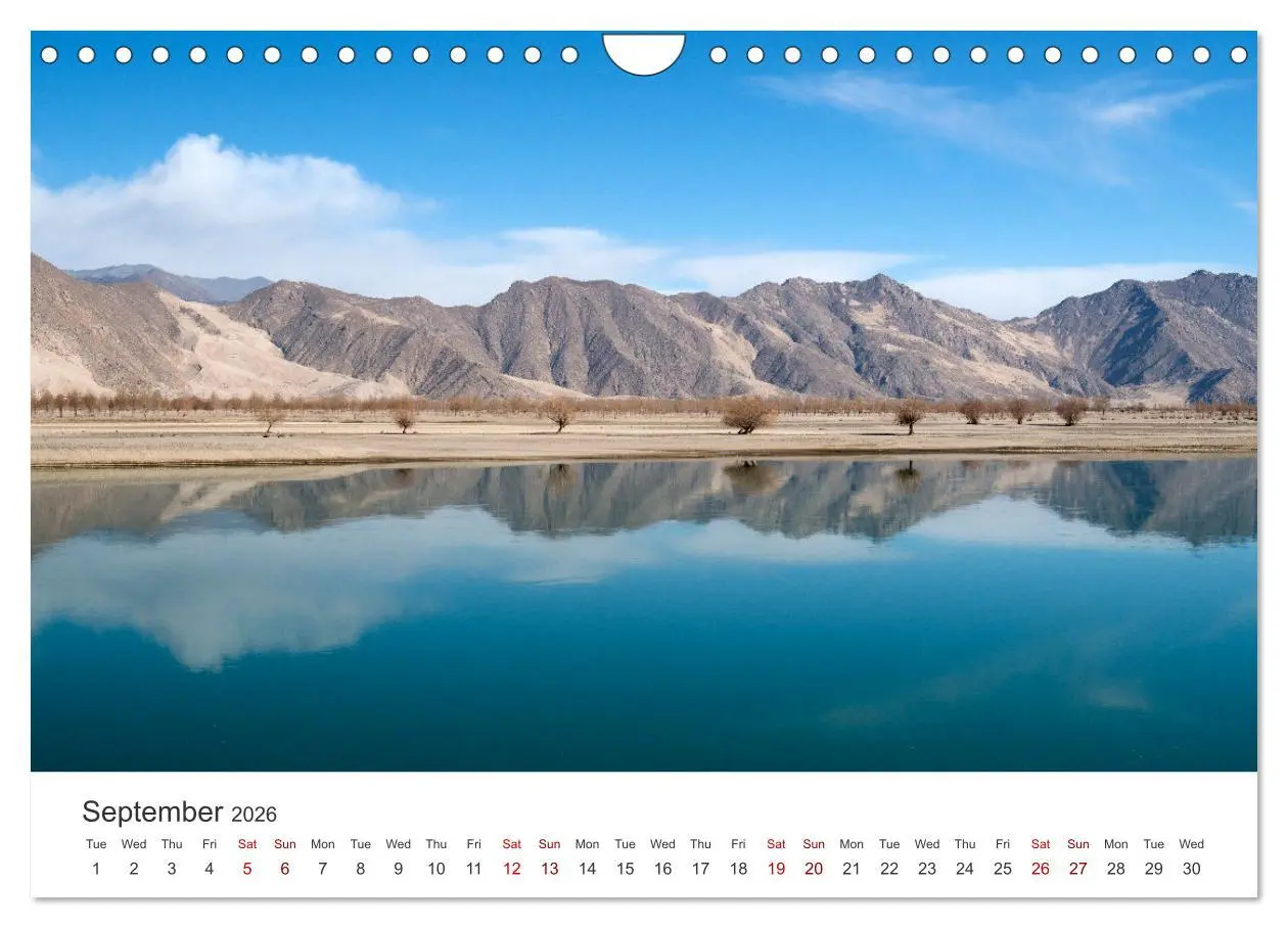 Bild: 9783516548709 | Tibet Monastery and landscapes (Wall Calendar 2026 DIN A4...