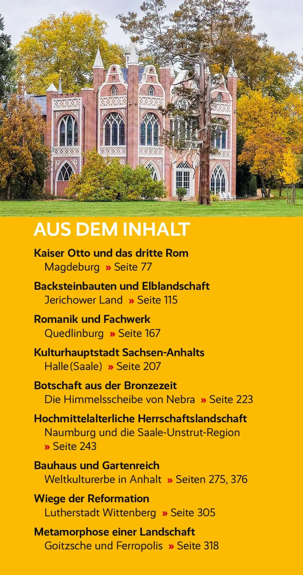 Bild: 9783897948709 | TRESCHER Reiseführer Sachsen-Anhalt | Heinzgeorg Oette | Taschenbuch