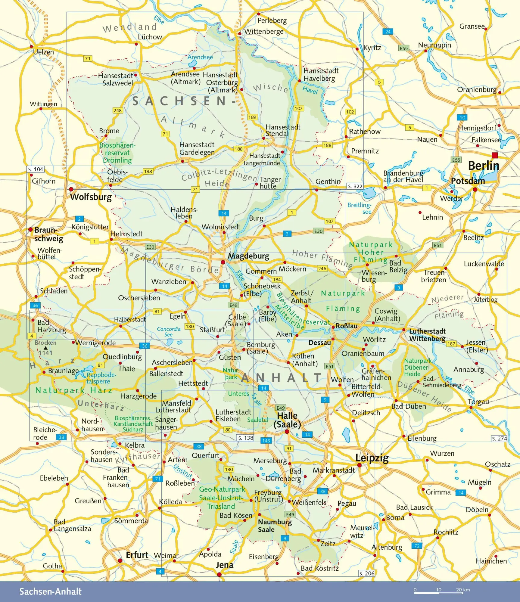 Bild: 9783897948709 | TRESCHER Reiseführer Sachsen-Anhalt | Heinzgeorg Oette | Taschenbuch