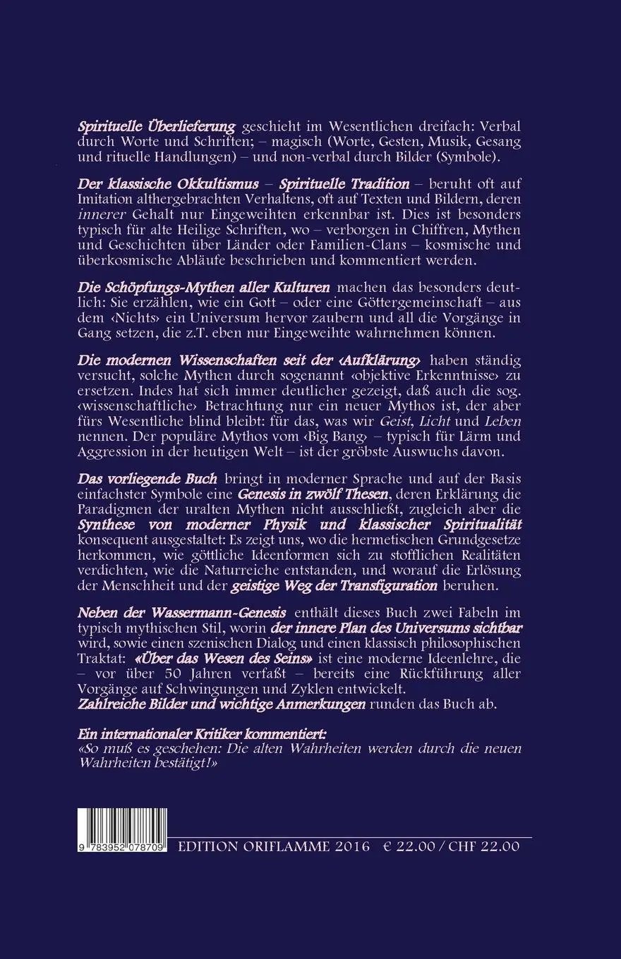Rückseite: 9783952078709 | Compendium Creationis - die universelle Symbolik der...