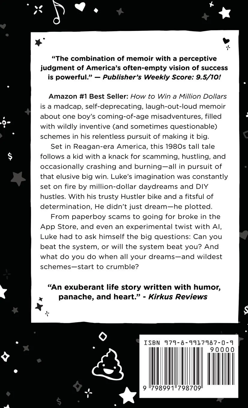 Rückseite: 9798991798709 | How To Win a Million Dollars and BEEP Glitter! | Luke Stoffel | Buch