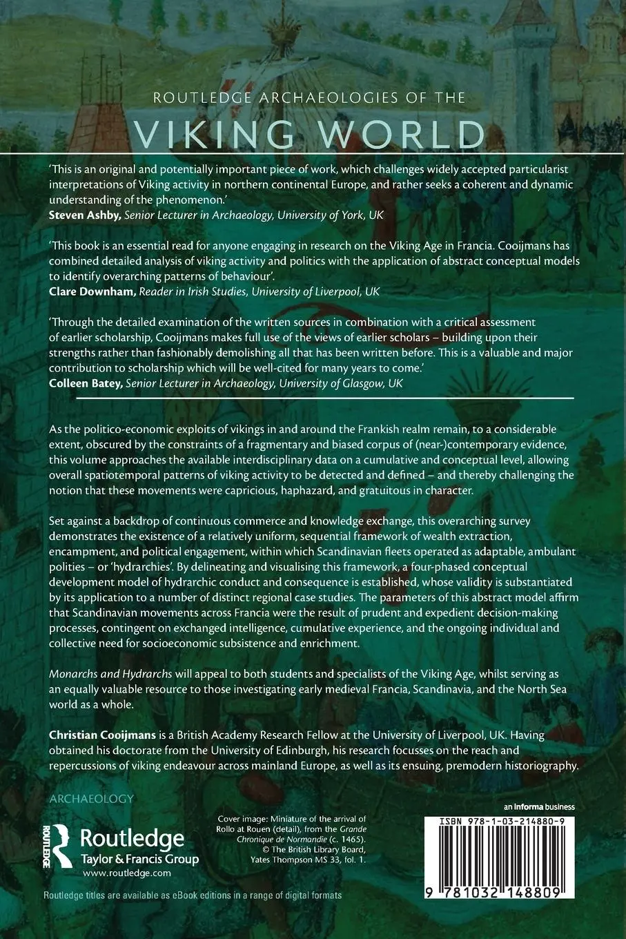 Rückseite: 9781032148809 | Monarchs and Hydrarchs | Christian Cooijmans | Taschenbuch | Englisch