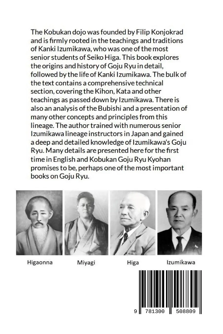 Rückseite: 9781300508809 | Kobukan Goju Ryu Kyohan | Filip Konjokrad | Taschenbuch | Englisch