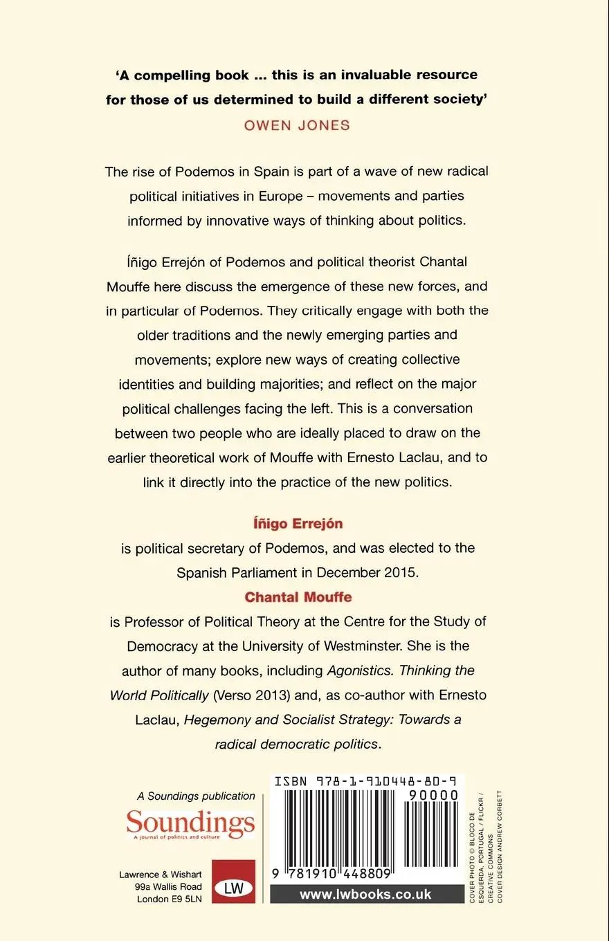 Rückseite: 9781910448809 | Podemos | In the Name of the People | Chantal Mouffe | Taschenbuch