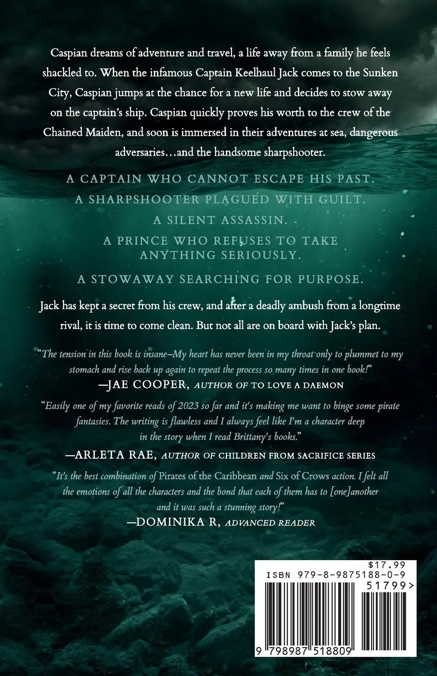 Rückseite: 9798987518809 | From These Raging Seas | Brittany Czarnecki | Taschenbuch | Englisch