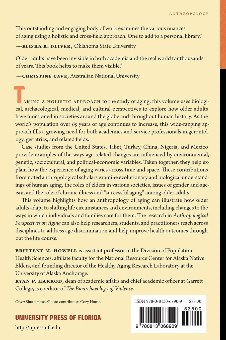 Rückseite: 9780813068909 | Anthropological Perspectives on Aging | Britteny M. Howell (u. a.)