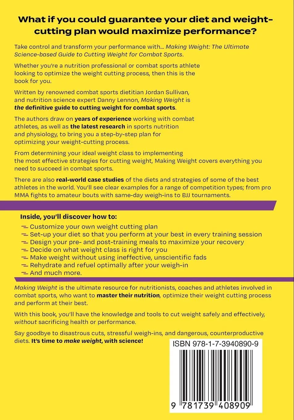 Rückseite: 9781739408909 | Making Weight | Jordan Sullivan (u. a.) | Taschenbuch | Englisch