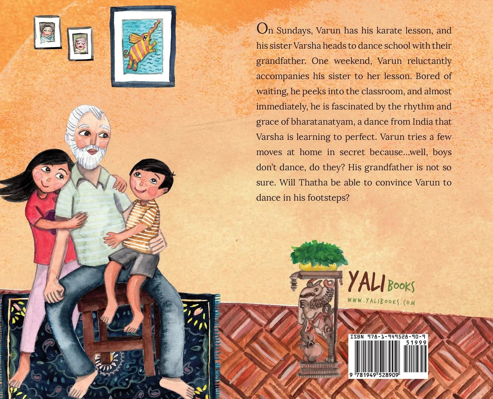 Rückseite: 9781949528909 | Dancing in Thatha's Footsteps | Srividhya Venkat | Buch | Englisch