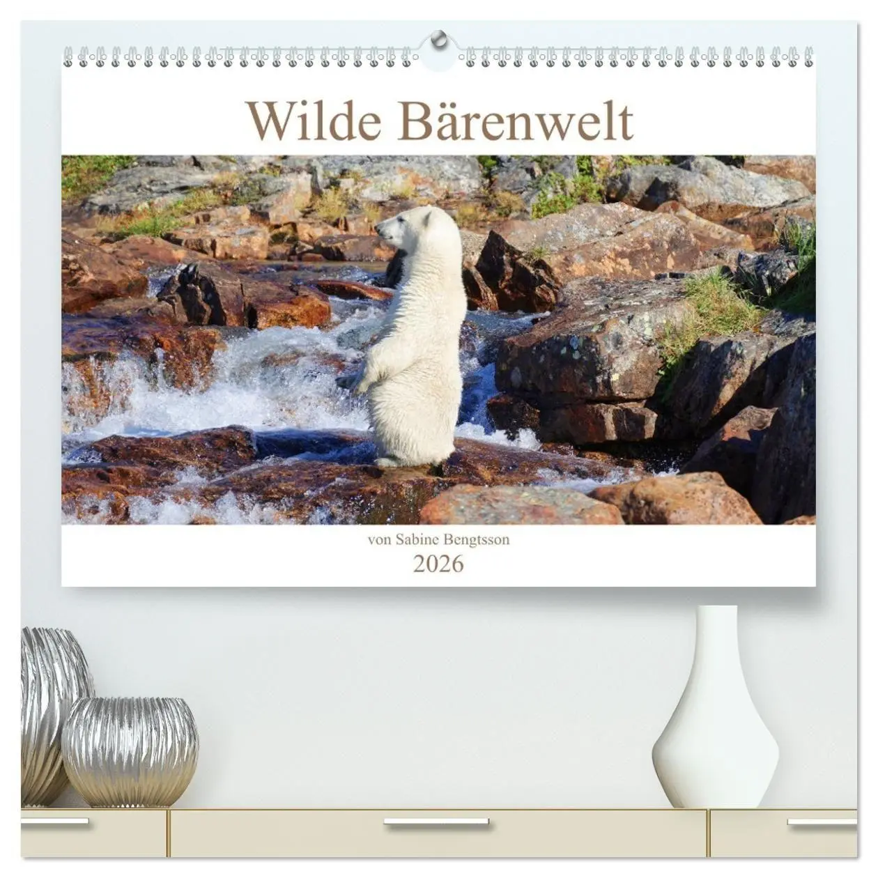 Cover: 9783457438909 | Wilde Bärenwelt (hochwertiger Premium Wandkalender 2026 DIN A2...
