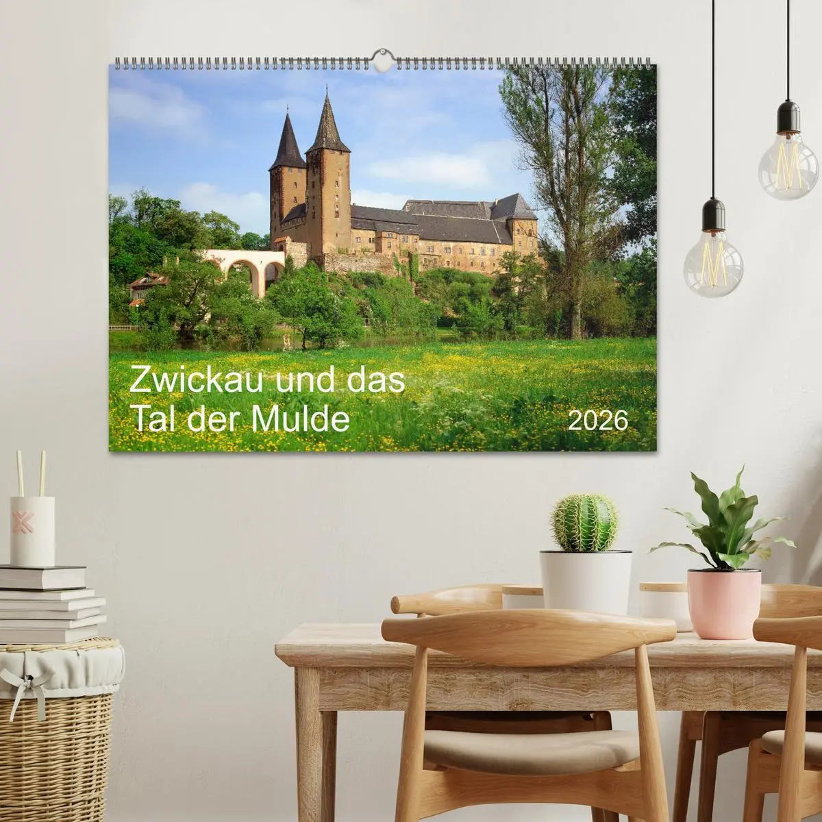 Bild: 9783457748909 | Zwickau und das Tal der Mulde (Wandkalender 2026 DIN A2 quer),...