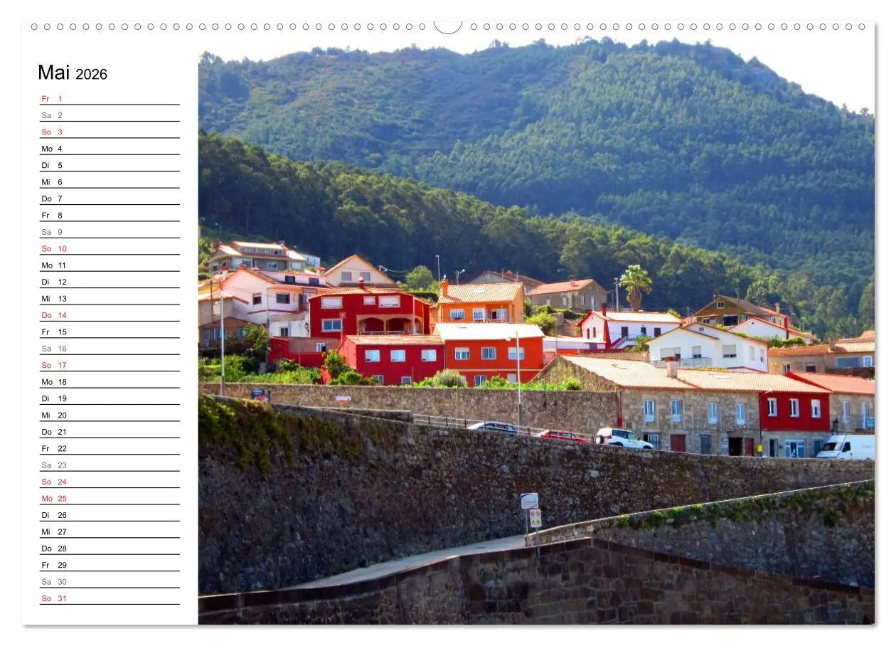 Bild: 9783457988909 | Camino Portugues - Jakobsweg (Wandkalender 2026 DIN A2 quer),...
