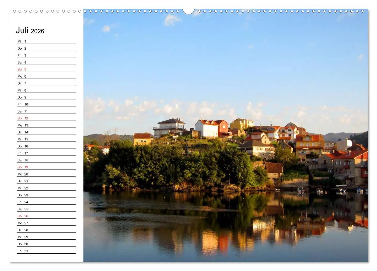 Bild: 9783457988909 | Camino Portugues - Jakobsweg (Wandkalender 2026 DIN A2 quer),...