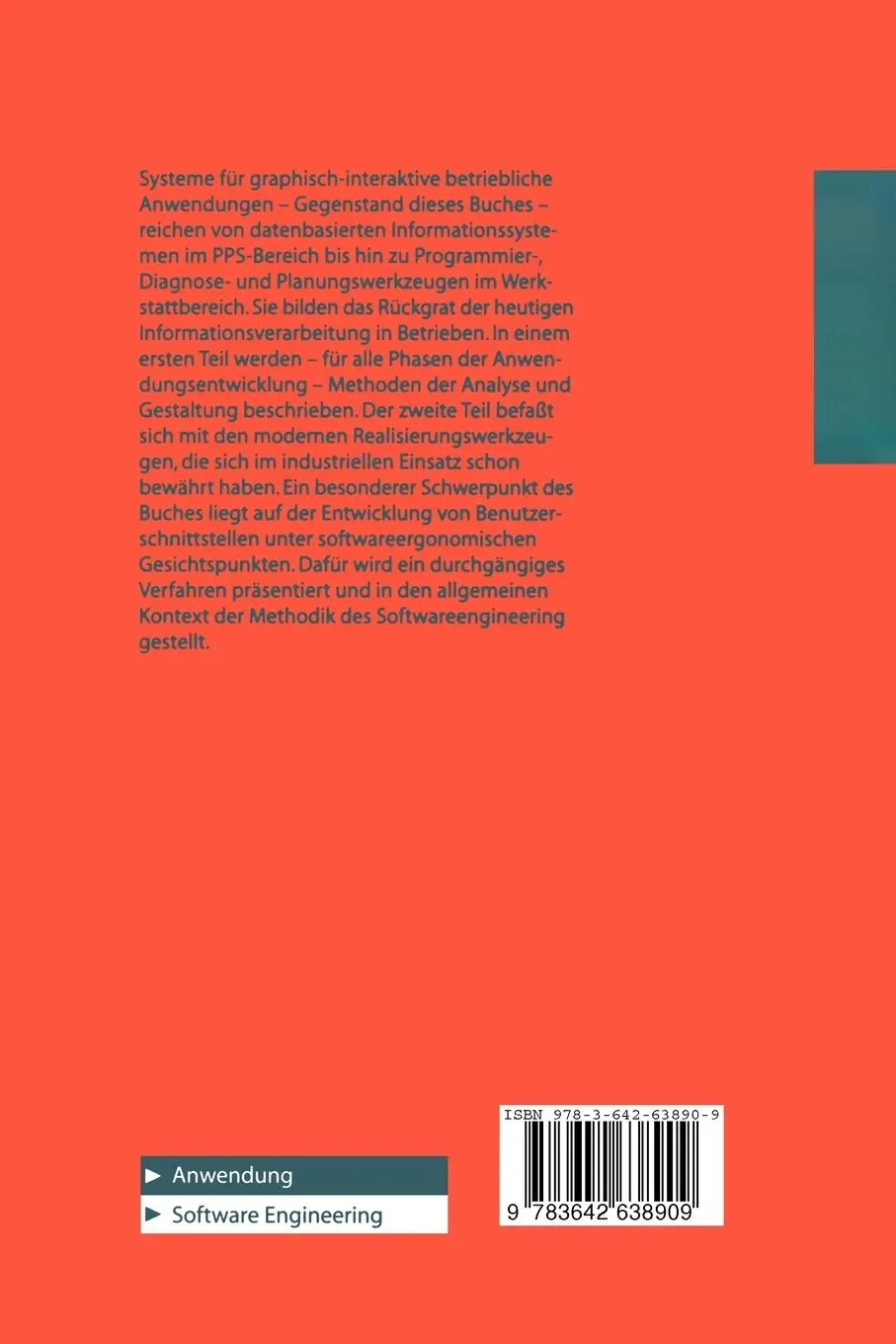 Rückseite: 9783642638909 | Betriebliche Informationssysteme | Klaus-Peter Fähnrich (u. a.) | Buch
