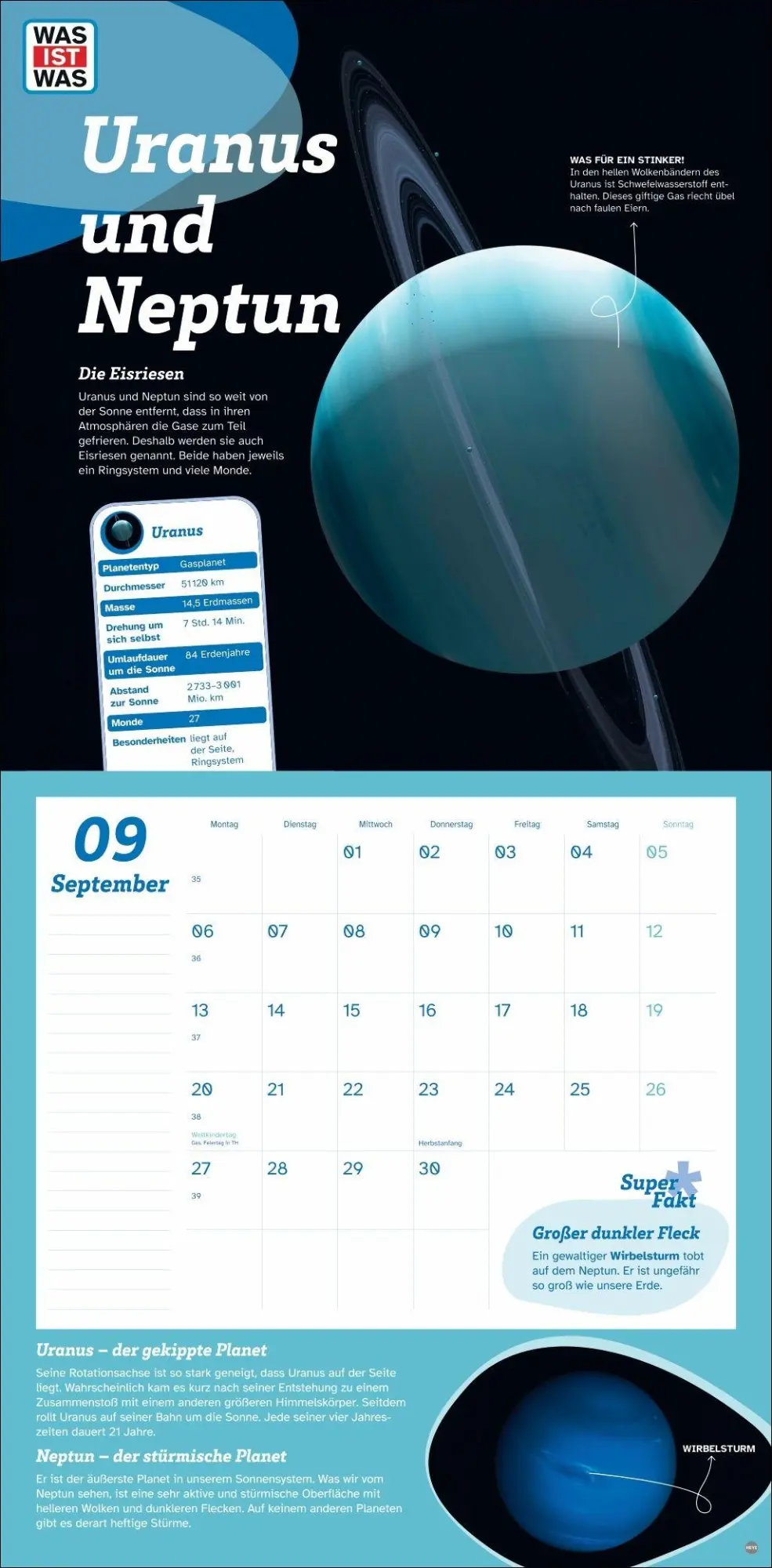 Bild: 9783756418909 | WAS IST WAS Entdecke das Weltall Broschurkalender 2027 | Kalender