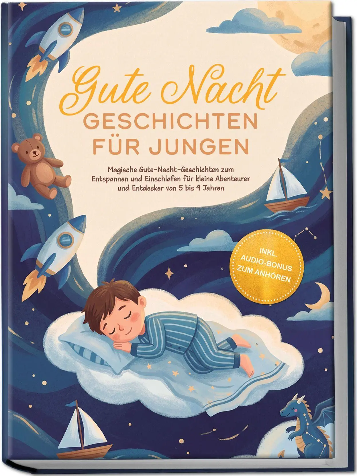 Cover: 9783757648909 | Gute Nacht Geschichten für Jungen: Magische Gute-Nacht-Geschichten...