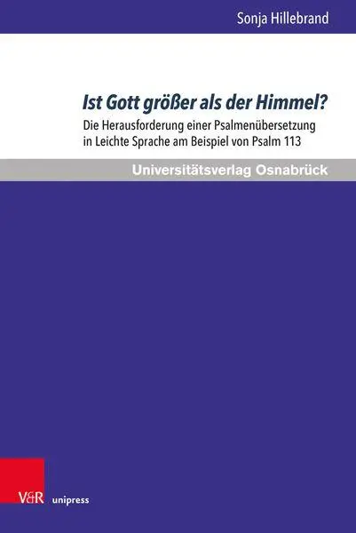 Autor: 9783847118909 | Ist Gott größer als der Himmel? | Sonja Hillebrand | Buch | 281 S.