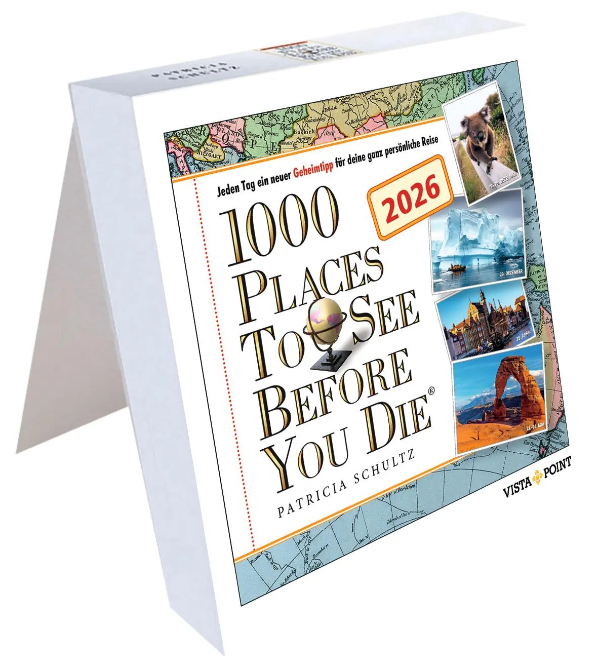 Cover: 9783961418909 | Tagesabreißkalender 1000 Places | Patricia Schultz | Kalender | 367 S.