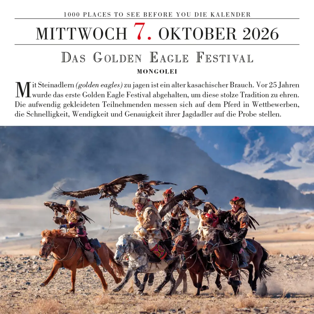 Bild: 9783961418909 | 1000 Places to See Before You Die - Tagesabreißkalender 2026...