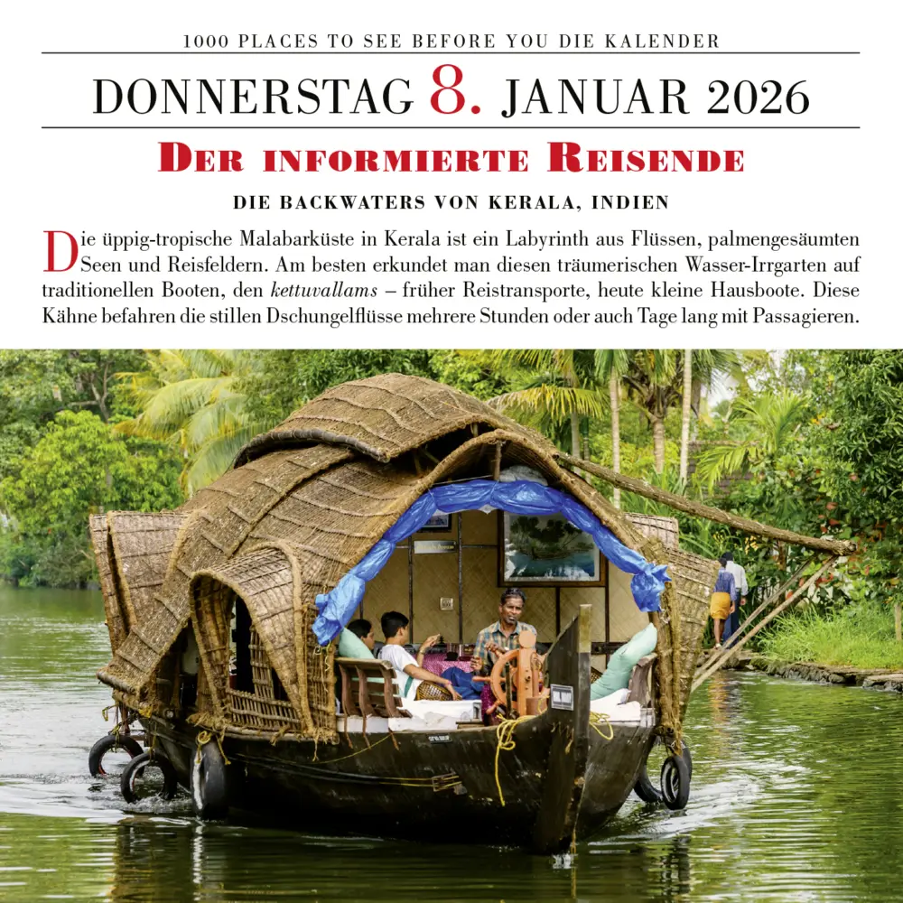 Bild: 9783961418909 | 1000 Places to See Before You Die - Tagesabreißkalender 2026...