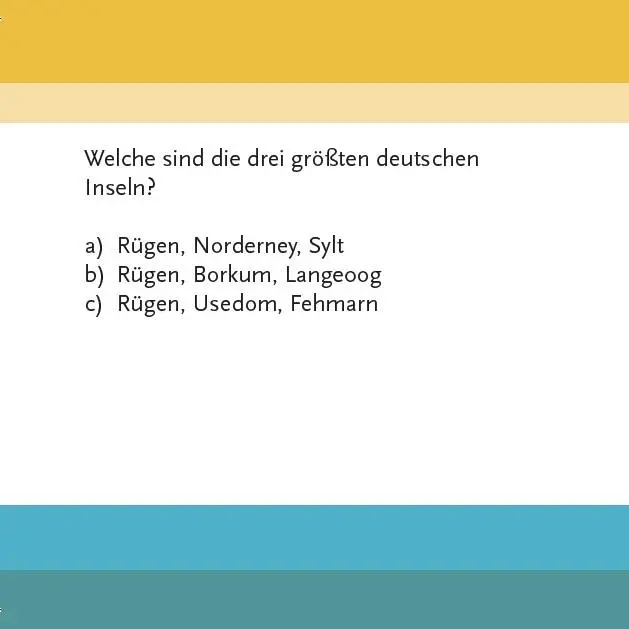 Bild: 4250364119009 | Das Küsten-Quiz | 66 Fragen rund um das Küstengebiet Deutschlands