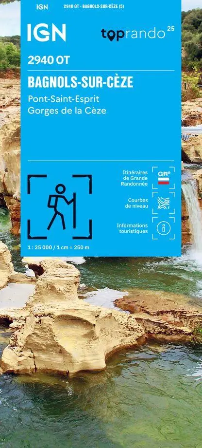 Cover: 9782758559009 | 2940OT Bagnols-Sur-Cèze - Pont-Saint-Esprit - Gorges De La Cèze | 2026