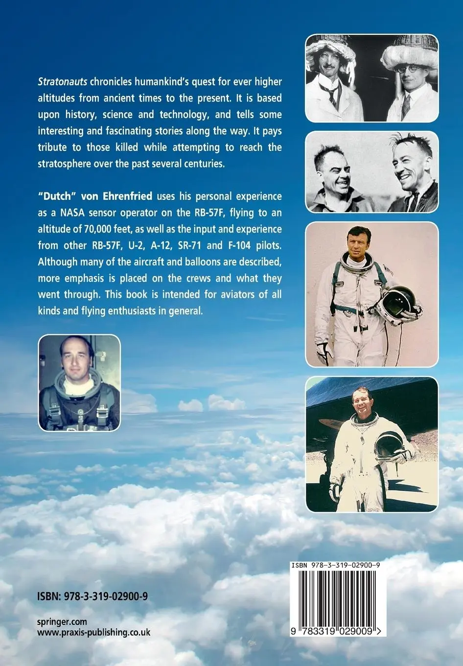 Rückseite: 9783319029009 | Stratonauts | Pioneers Venturing into the Stratosphere | Ehrenfired
