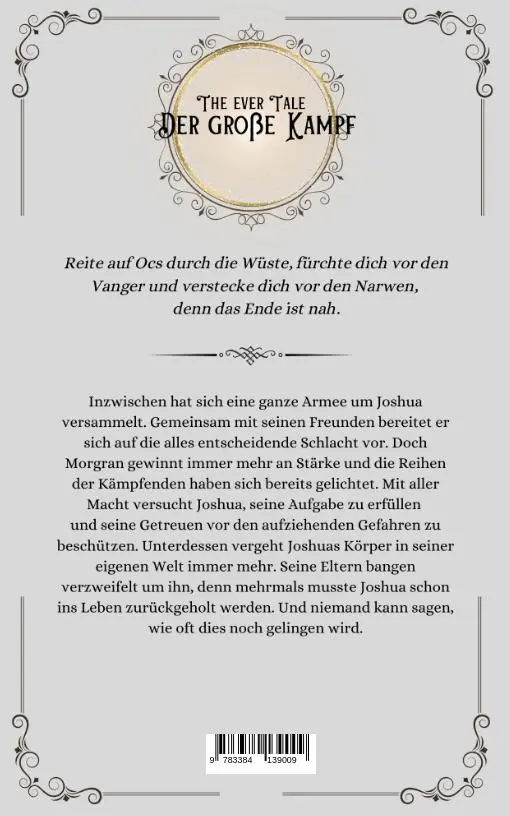Rückseite: 9783384139009 | THE EVER TALE | Der große Kampf | J. D. Miles | Buch | 352 S. | 2024