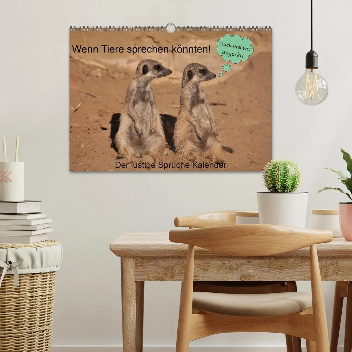 Bild: 9783457639009 | Wenn Tiere sprechen könnten! Der lustige Sprüche Kalender...