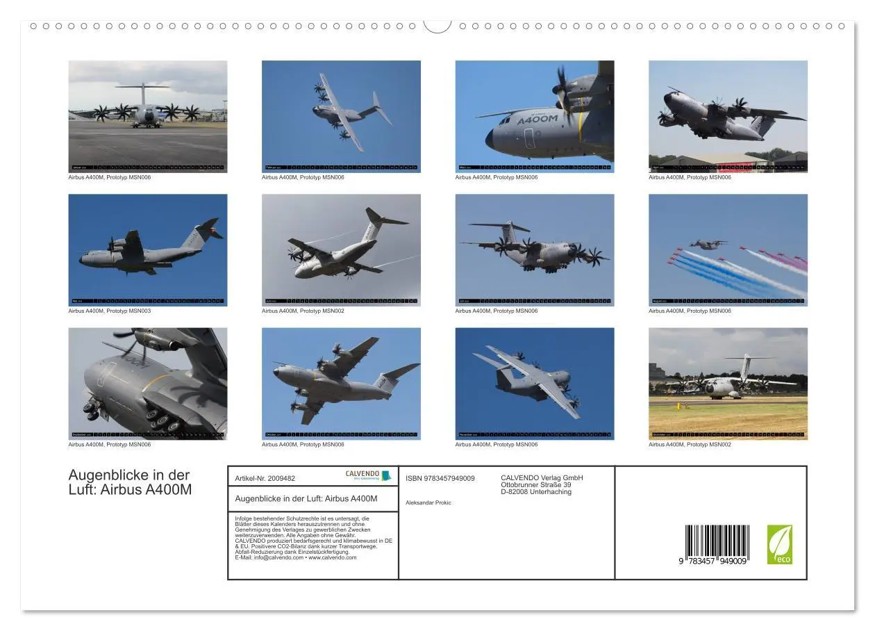 Bild: 9783457949009 | Augenblicke in der Luft: Airbus A400M (hochwertiger Premium...