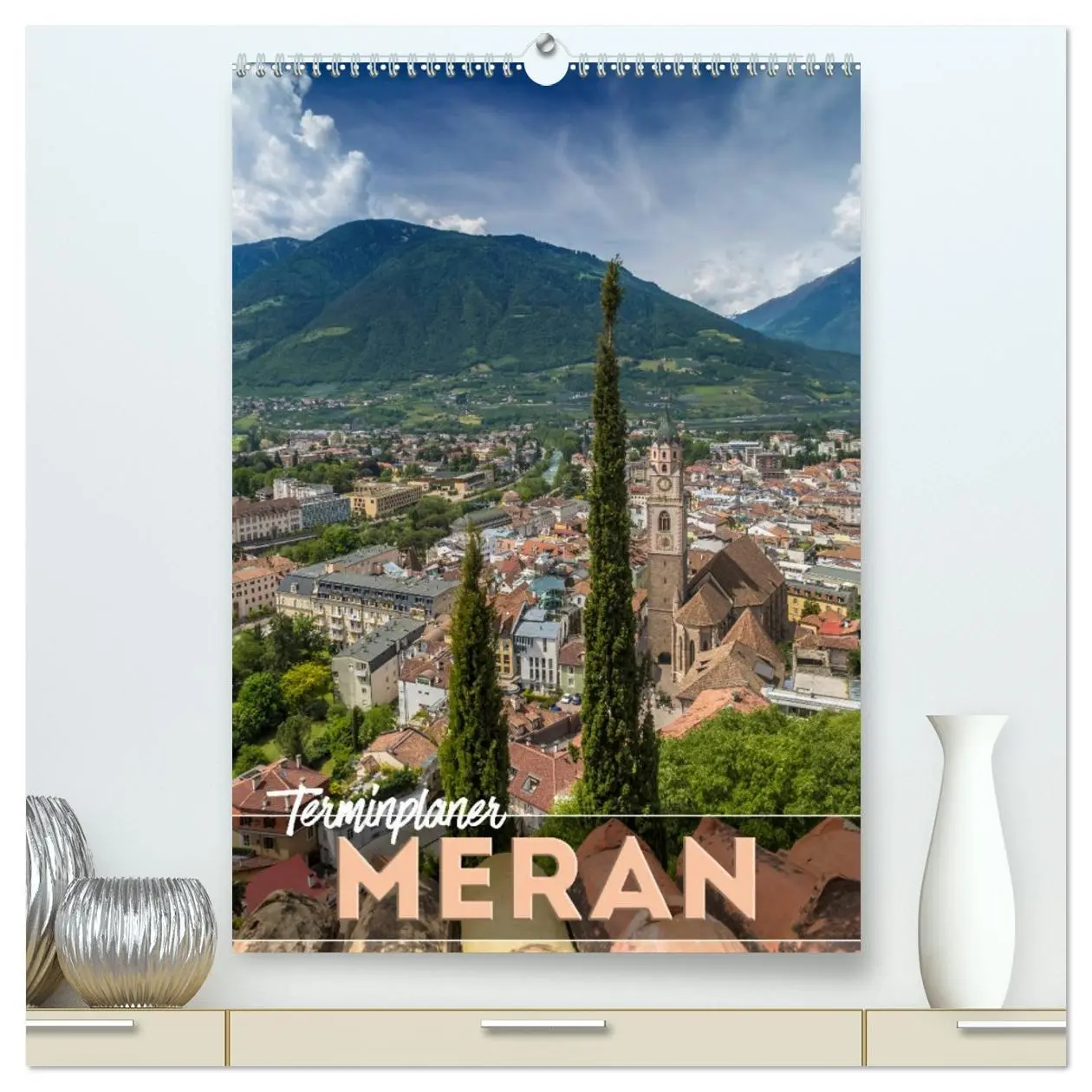 Cover: 9783516419009 | MERAN Terminplaner (hochwertiger Premium Wandkalender 2026 DIN A2...