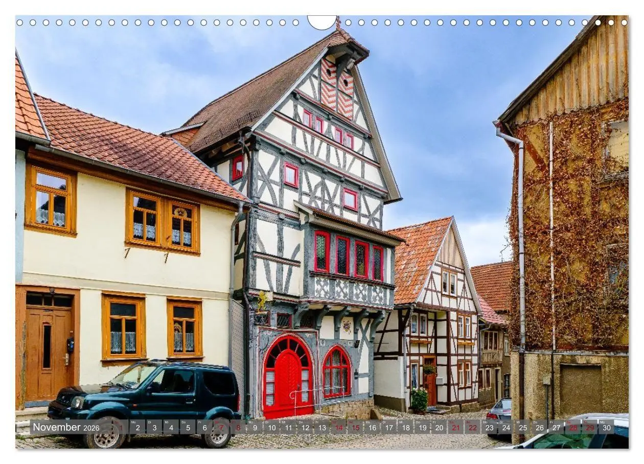 Bild: 9783516659009 | Ein Blick auf Treffurt (Wandkalender 2026 DIN A3 quer), CALVENDO...